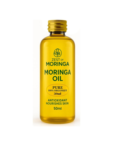 Aceite Facial de Moringa 100% Puro Antienvejecimiento 50ml