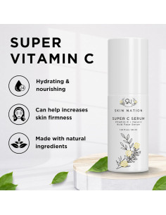 Suero Facial Hidratante Vitamina C Skin Nation 30ml 2