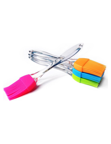 Brochas de Pastelería ZEPELOFFY Silicona Resistente al Calor 4 Pzas