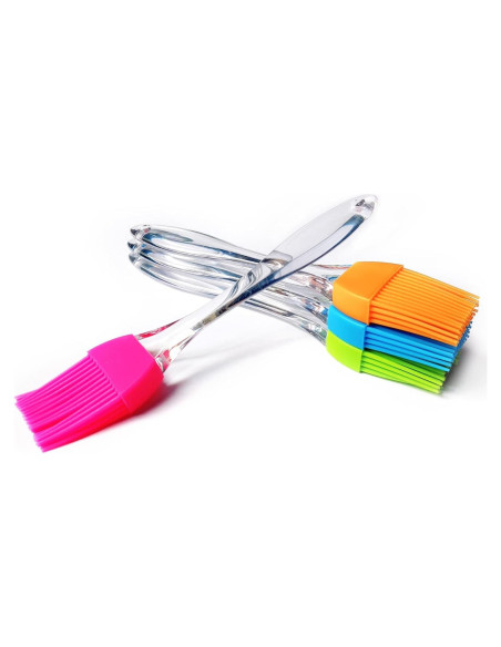 Brochas de Pastelería ZEPELOFFY Silicona Resistente al Calor 4 Pzas