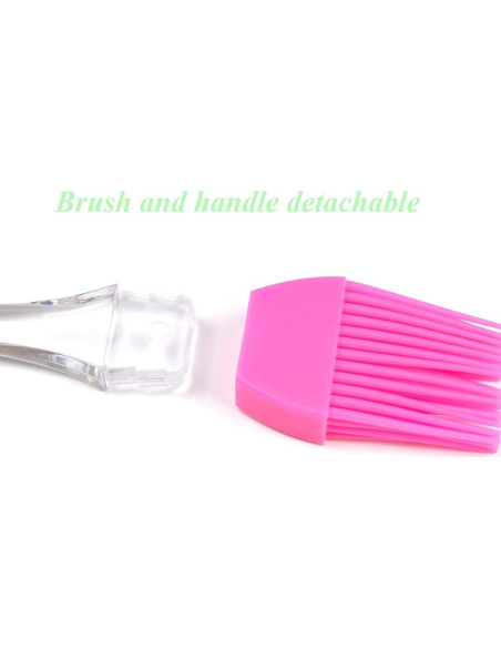 Brochas de Pastelería ZEPELOFFY Silicona Resistente al Calor 4 Pzas