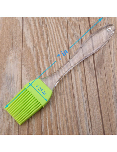 Brochas de Pastelería ZEPELOFFY Silicona Resistente al Calor 4 Pzas