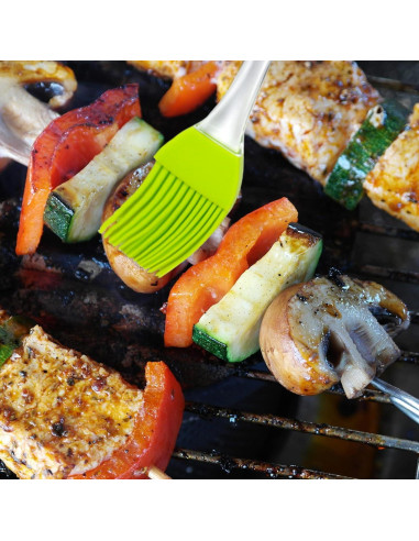 Brochas de Pastelería ZEPELOFFY Silicona Resistente al Calor 4 Pzas