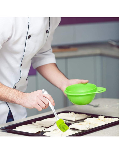 Brochas de Pastelería ZEPELOFFY Silicona Resistente al Calor 4 Pzas
