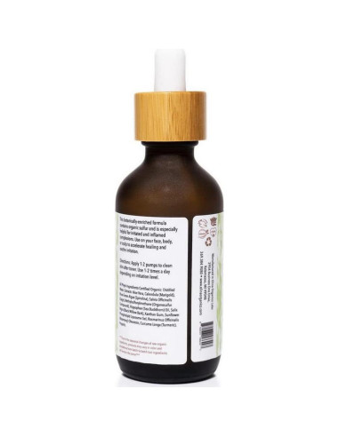 Suero Calmante Orgánico Elina 60ml - Para Acné e Irritación