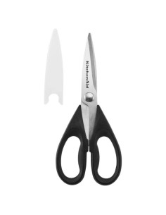 Tijeras de cocina KitchenAid 22.1 cm acero inoxidable negro