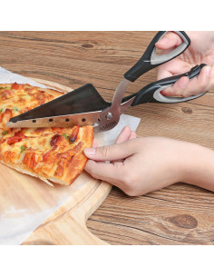 Tijeras para Pizza Asdirne 27cm Acero Inoxidable Afiladas 2