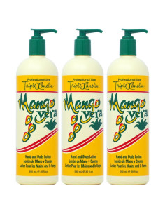 Loción Triple Lanolina Mango Vera 3 x 591ml