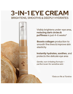 Crema para los Ojos Tonkina con Ginseng Vietnamita 25g 2