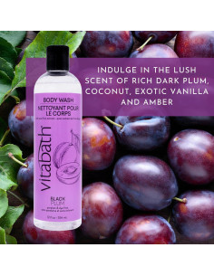 Gel de Ducha Hidratante Vitabath Ciruela Negra 354 ml 2