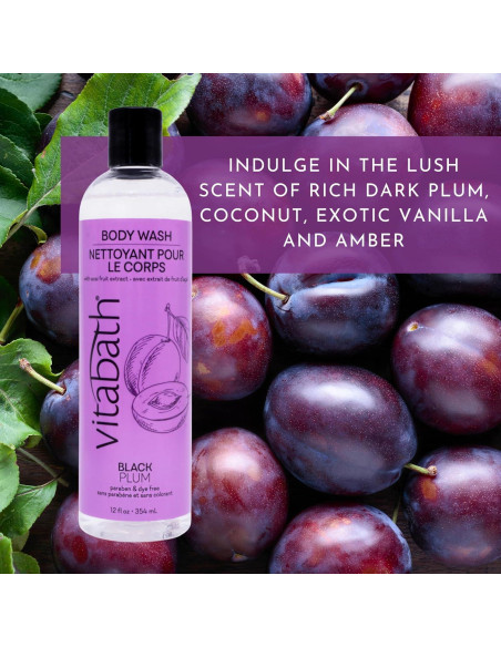 Gel de Ducha Hidratante Vitabath Ciruela Negra 354 ml