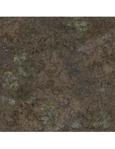 Alfombra de Juego Calles Barrosas Battle Systems 60x60cm 2