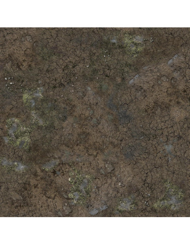 Alfombra de Juego Calles Barrosas Battle Systems 60x60cm