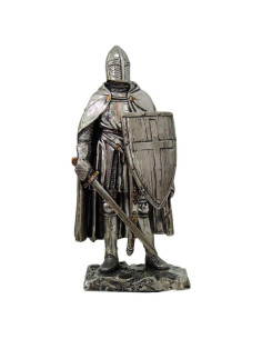 Estatua Caballero Cruzado Pacific Giftware 17.78 cm Resina