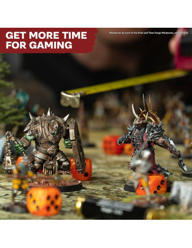 Aeropinturas Warpaints El Pintor del Ejército - 6 x 18 ml Grises