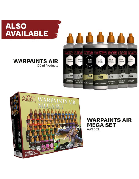 Aeropinturas Warpaints El Pintor del Ejército - 6 x 18 ml Grises Aeropinturas Warpaints El Pintor del Ejército - 6 x 18 ml Grises