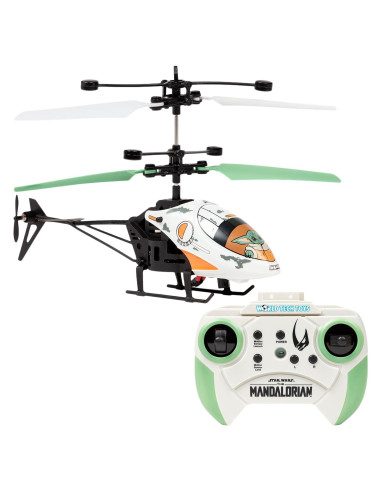 Helicóptero RC Baby Yoda Star Wars - Control Remoto LED 8+