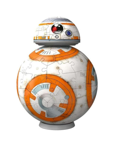 Rompecabezas 3D Ravensburger BB-8 Star Wars 99 Piezas