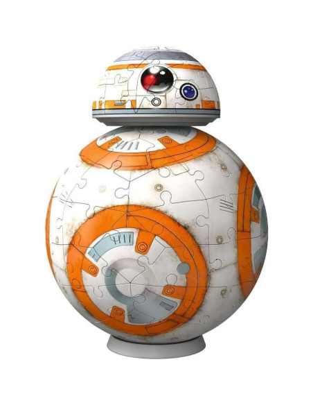 Rompecabezas 3D Ravensburger BB-8 Star Wars 99 Piezas Rompecabezas 3D Ravensburger BB-8 Star Wars 99 Piezas
