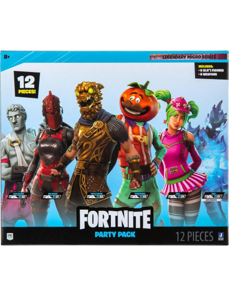 Figuras Fortnite Jazwares 6-Pack 6x2.5" Articuladas