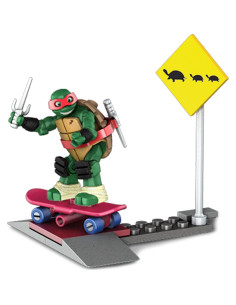 Mega Bloks Tortugas Ninja Raph Set de Patinaje 9.84x4.45cm 2