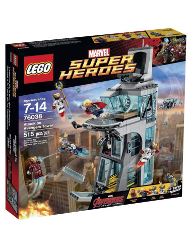 LEGO Super Héroes Torre de los Vengadores 76038 - 5 Minifiguras
