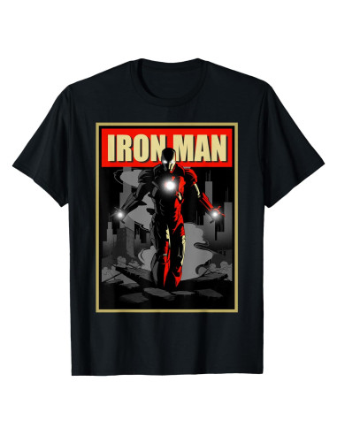 Camiseta gráfica Marvel Iron Man Rise From The Ashes