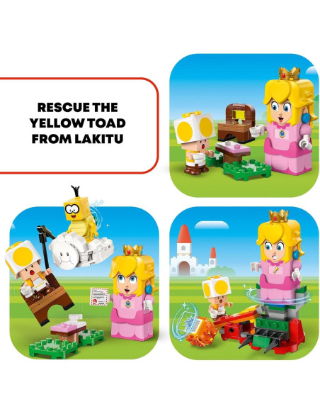 LEGO Super Mario Aventuras con Princesa Peach 71441 - Set de Juego