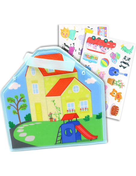 Escena de Juguete de Fieltro Peppa Pig Tara Toy 30 Piezas
