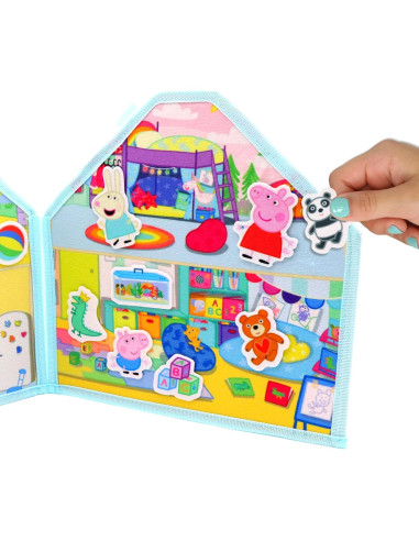 Escena de Juguete de Fieltro Peppa Pig Tara Toy 30 Piezas