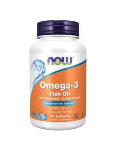 NOW Foods Omega-3 180 EPA 120 DHA 90 Gelatinas Blandas