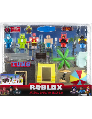 Juego de Acción Roblox Arsenal Deluxe Playa - Jazwares