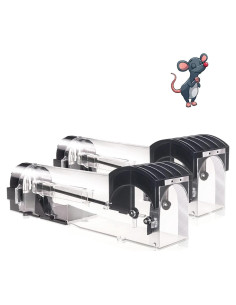 Trampa Humana para Ratones IIWEY 30.48 cm Reutilizable 2 Pack