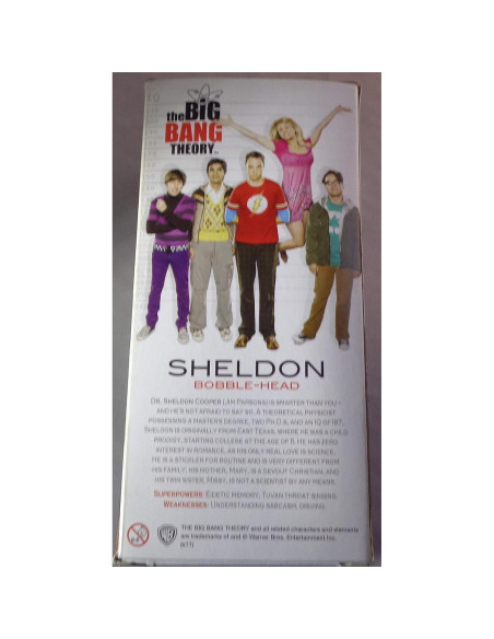Muñeco BobbleHead Sheldon Cooper Funko Big Bang Theory