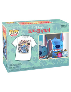 Set Funko Pop! & Tee Lilo y Stitch XL - Camiseta + Figura