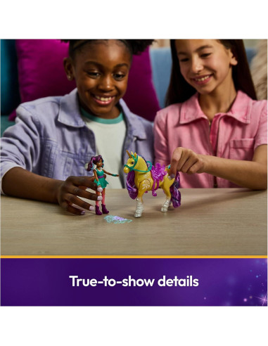 Academia Unicornio Spin Master - Ava y Hoja Mágica con Luz