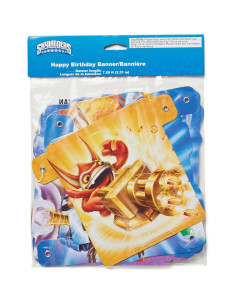 Banner de Cumpleaños Skylanders 2.29m American Greetings 2