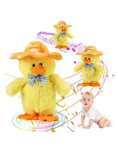 Juguete Interactivo Pato Cantante Hablante MILEGI 20 cm