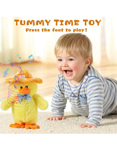 Juguete Interactivo Pato Cantante Hablante MILEGI 20 cm 2