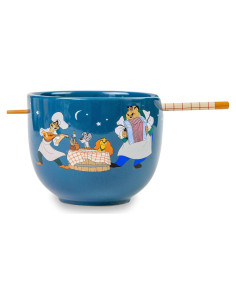 Juego de Vajilla Ramen Disney Dama y El Vagabundo 20 oz