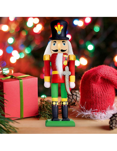 Figuras de Cascanueces de Madera Beavorty para Pintar DIY