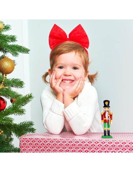 Figuras de Cascanueces de Madera Beavorty para Pintar DIY