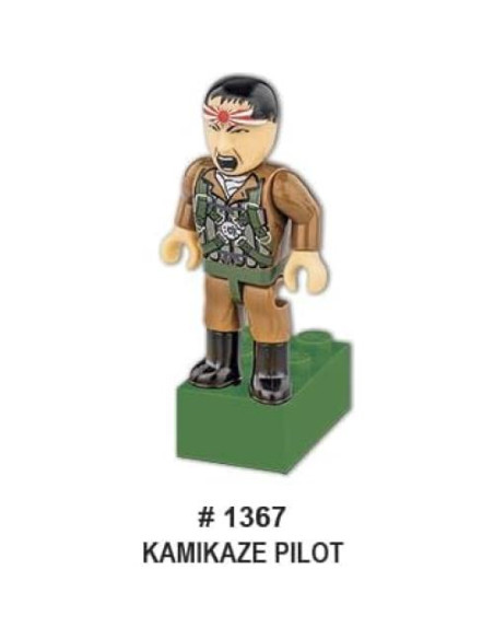 Figura de Llavero Cobi 1367 Piloto Kamikaze Segunda Guerra Mundial