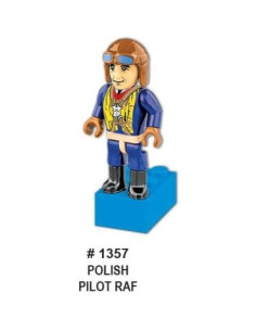 Llavero Cobi 1357 Piloto Polaco RAF Segunda Guerra Mundial 2