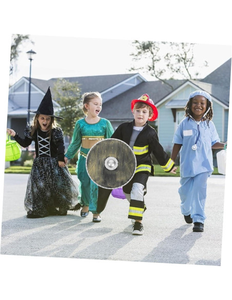 Escudo Romano de Plástico para Disfraz de Pirata 40cm Escudo Romano de Plástico para Disfraz de Pirata 40cm