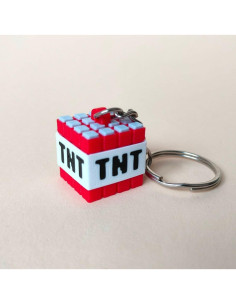 Llavero Miniatura TNT MC - Regalo Creativo para Niños 2