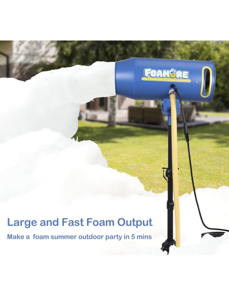 Cañón de Espuma Foamore para Fiesta - Portátil y Ajustable