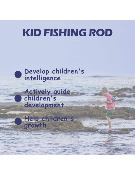 Caña de Pesca para Niños DragonSport 165cm Kit Completo