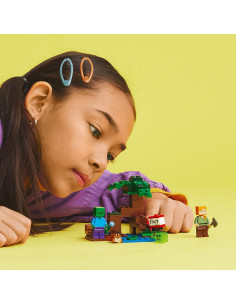 LEGO Minecraft Aventura en el Pantano 21240 - Juguete 65 Piezas 2
