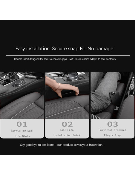 Relleno de Espacio entre Asientos YANTING para Autos y SUVs Relleno de Espacio entre Asientos YANTING para Autos y SUVs